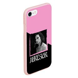 Чехол iPhone 7/8 матовый Maneskin Domiano, цвет: 3D-светло-розовый — фото 2