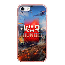 Чехол iPhone 7/8 матовый WAR THUNDER ВАР ТАНДЕР