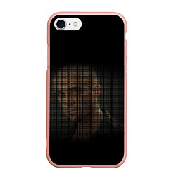 Чехол iPhone 7/8 матовый Sorry for what, цвет: 3D-светло-розовый