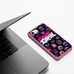 Чехол iPhone 7/8 матовый FRIDAY NIGHT FUNKIN ГЕРОИ, цвет: 3D-малиновый — фото 2