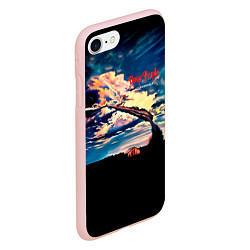 Чехол iPhone 7/8 матовый Deep Purple - Stormbringer, цвет: 3D-светло-розовый — фото 2