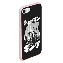 Чехол iPhone 7/8 матовый Asakura bros, цвет: 3D-светло-розовый — фото 2