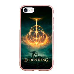 Чехол iPhone 7/8 матовый Elden Ring Game Art, цвет: 3D-светло-розовый