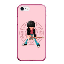 Чехол iPhone 7/8 матовый Joey Ramone