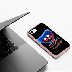 Чехол iPhone 7/8 матовый Poppy Playtime, цвет: 3D-светло-розовый — фото 2