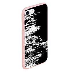 Чехол iPhone 7/8 матовый Abstraction pattern 2022 vanguard, цвет: 3D-светло-розовый — фото 2