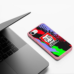 Чехол iPhone 7/8 матовый La Casa de Papel Resist, цвет: 3D-баблгам — фото 2