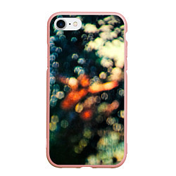 Чехол iPhone 7/8 матовый Obscured by Clouds - Pink Floyd, цвет: 3D-светло-розовый