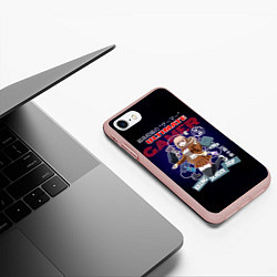 Чехол iPhone 7/8 матовый Ultimate Gamer - Danganronpa, цвет: 3D-светло-розовый — фото 2