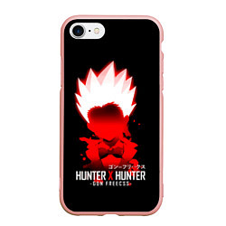 Чехол iPhone 7/8 матовый Hunter x Hunter - Gon Furikusu, цвет: 3D-светло-розовый