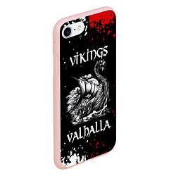 Чехол iPhone 7/8 матовый Викинги: Вальхалла Vikings: Valhalla, цвет: 3D-светло-розовый — фото 2