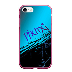 Чехол iPhone 7/8 матовый Викинги: Вальхалла сериал, цвет: 3D-малиновый