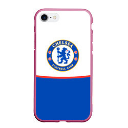 Чехол iPhone 7/8 матовый Chelsea челси, цвет: 3D-малиновый