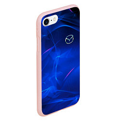 Чехол iPhone 7/8 матовый Мазда mazda, цвет: 3D-светло-розовый — фото 2