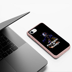 Чехол iPhone 7/8 матовый Five Nights at Freddys: Security Breach воспитател, цвет: 3D-светло-розовый — фото 2
