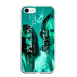 Чехол iPhone 7/8 матовый Placebo - turquoise
