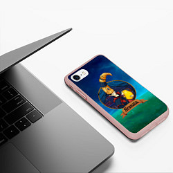 Чехол iPhone 7/8 матовый Rennala elden ring, цвет: 3D-светло-розовый — фото 2