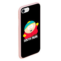 Чехол iPhone 7/8 матовый Южный парк - Эрик Eric, цвет: 3D-светло-розовый — фото 2