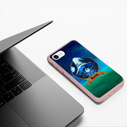 Чехол iPhone 7/8 матовый Ranni Eldenring, цвет: 3D-светло-розовый — фото 2