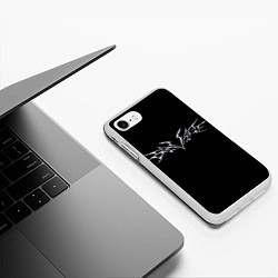 Чехол iPhone 7/8 матовый AESPA SAVAGE LOGO, цвет: 3D-белый — фото 2