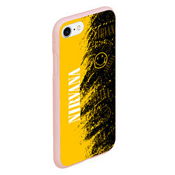 Чехол iPhone 7/8 матовый Nirvana Паттерн, цвет: 3D-светло-розовый — фото 2