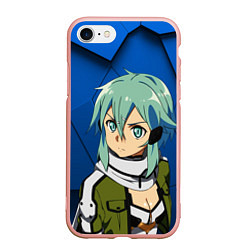 Чехол iPhone 7/8 матовый Синон из Sword Art Online