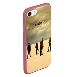 Чехол iPhone 7/8 матовый Surviving The Game - Skillet, цвет: 3D-малиновый — фото 2