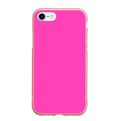 Чехол iPhone 7/8 матовый Яркий розовый из фильма Барби, цвет: 3D-светло-розовый
