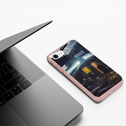 Чехол iPhone 7/8 матовый STALKER Сторож, цвет: 3D-светло-розовый — фото 2