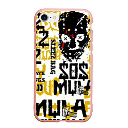 Чехол iPhone 7/8 матовый ZillaKami x SosMula City Morgue - SosMula Poster, цвет: 3D-светло-розовый