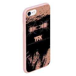 Чехол iPhone 7/8 матовый Thousand Foot Krutch Metamorphosis, цвет: 3D-светло-розовый — фото 2