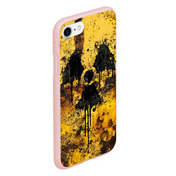 Чехол iPhone 7/8 матовый Rusty radiation, цвет: 3D-светло-розовый — фото 2