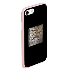 Чехол iPhone 7/8 матовый Saluki - На человека, цвет: 3D-светло-розовый — фото 2