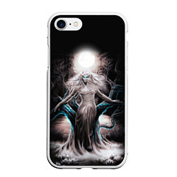 Чехол iPhone 7/8 матовый Наваждение славянский призрак, цвет: 3D-белый