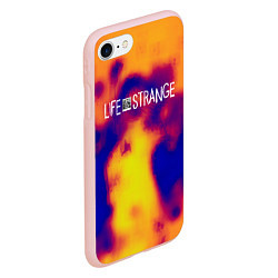 Чехол iPhone 7/8 матовый Life Is Strange true, цвет: 3D-светло-розовый — фото 2