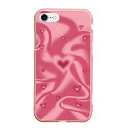 Чехол iPhone 7/8 матовый Гармоничное чувство, цвет: 3D-светло-розовый