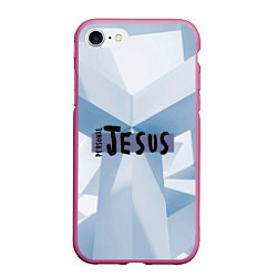 Чехол iPhone 7/8 матовый Personal Jesus by Depeche Mode, цвет: 3D-малиновый