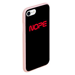 Чехол iPhone 7/8 матовый Nope - NASA, цвет: 3D-светло-розовый — фото 2