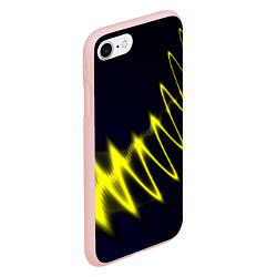 Чехол iPhone 7/8 матовый Молния, цвет: 3D-светло-розовый — фото 2