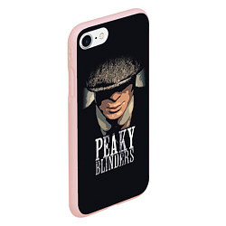 Чехол iPhone 7/8 матовый Peaky Blinders, цвет: 3D-светло-розовый — фото 2