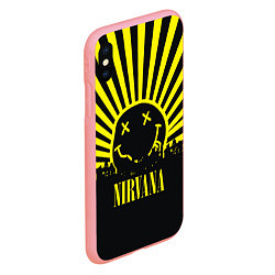 Чехол iPhone XS Max матовый Nirvana, цвет: 3D-баблгам — фото 2
