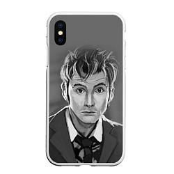 Чехол iPhone XS Max матовый Doctor Who: fun-art