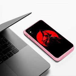Чехол iPhone XS Max матовый Сила самурая, цвет: 3D-баблгам — фото 2