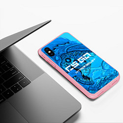 Чехол iPhone XS Max матовый CS:GO Cold Hyper Beast, цвет: 3D-баблгам — фото 2