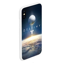 Чехол iPhone XS Max матовый Destiny 11, цвет: 3D-белый — фото 2