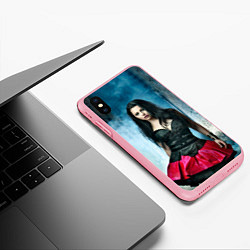 Чехол iPhone XS Max матовый Evanescence, цвет: 3D-баблгам — фото 2