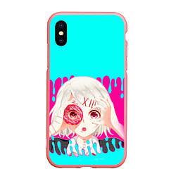 Чехол iPhone XS Max матовый Tokyo Ghoul, цвет: 3D-баблгам