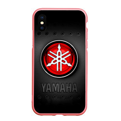 Чехол iPhone XS Max матовый Yamaha, цвет: 3D-баблгам