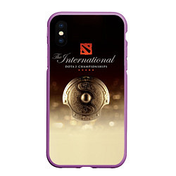 Чехол iPhone XS Max матовый The International Championships