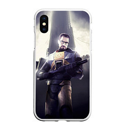 Чехол iPhone XS Max матовый Gordon Army, цвет: 3D-белый